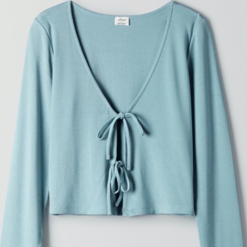 Wilfred Tie Front Top